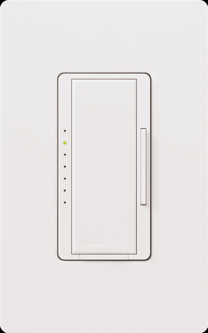 Lutron MA-PROR-WH Maestro LED+ Pro Max dimmer, white