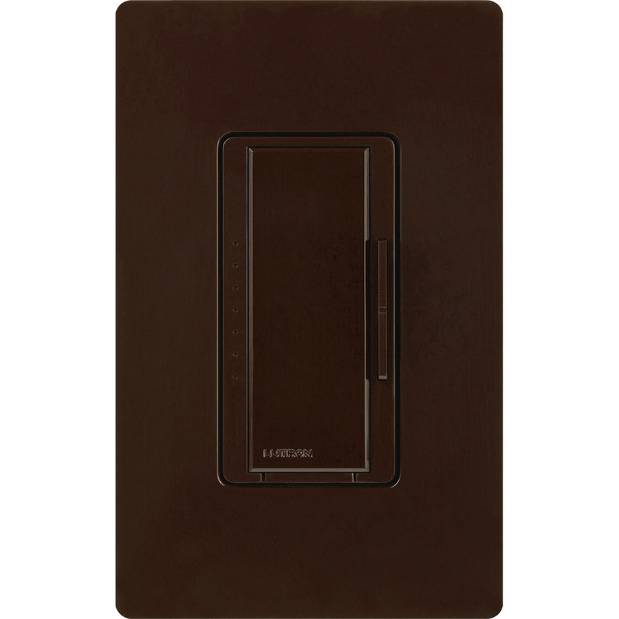 Lutron Maestro Incandescent Dimmer, 1000W, 120V, Multi-Location, Brown, MA-1000-BR