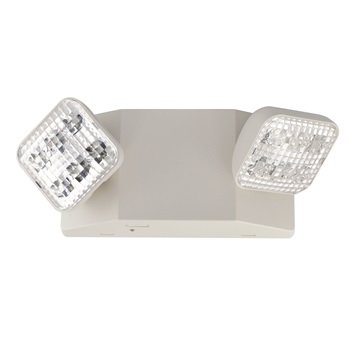 Porter Lighting LED Emergency Light with Remote Capability, White Finish,NE-700LEDRCW