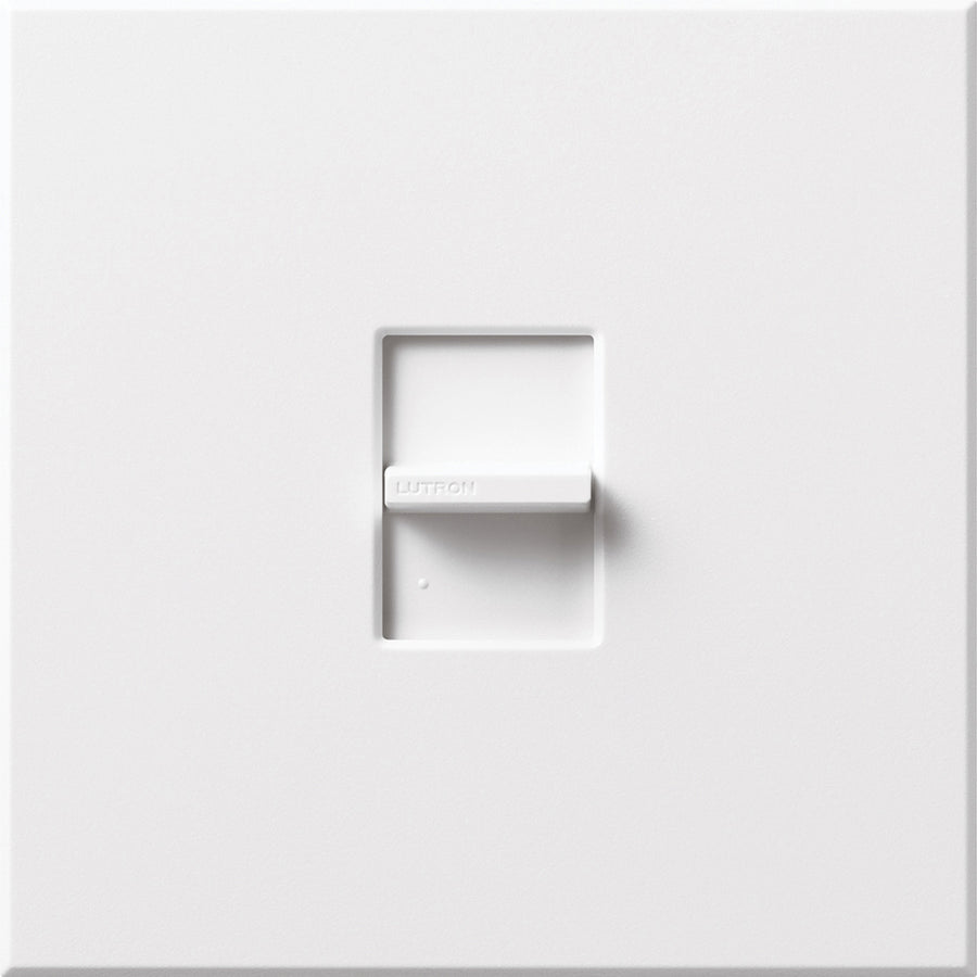 Lutron Nova T Dimmer, 1500W, Incandescent/Halogen, 120V, White, NT-1500-WH