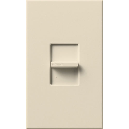 Lutron Nova T Fluorescent/LED Dimmer, 16A, 120V, 0-10V, Light Almond, NTF-10-LA