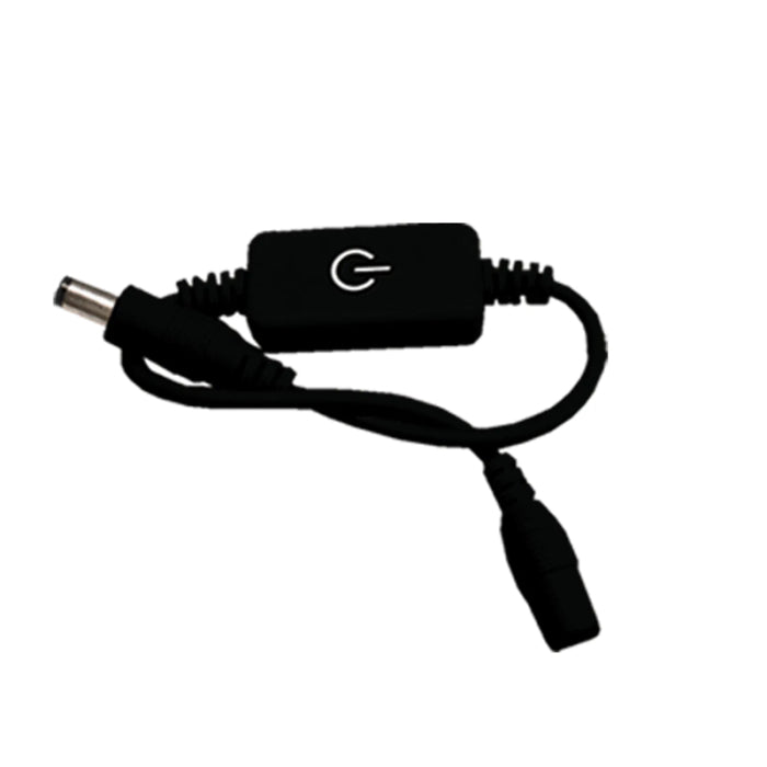 Westgate 12V In-Line Dimmer For Puck Lights - Black, PL12-ILDMR-BK