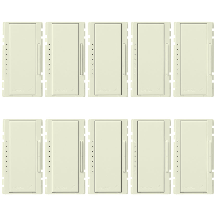 Lutron RadioRA 2 Replacement Button Kit, Dimmers, 10-Pack, Biscuit, RK-D-10-BI