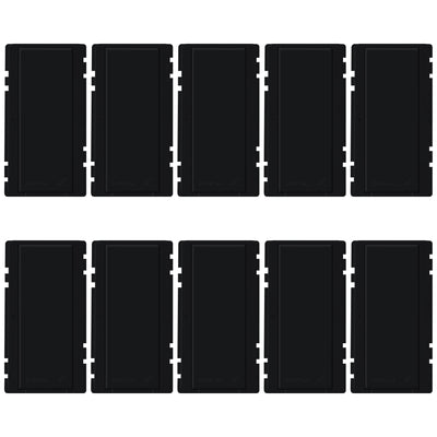 Lutron RadioRA 2/HomeWorks Switch Button Kit, Black, RK-S-10-BL