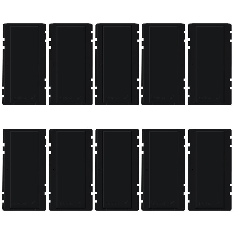 Lutron RadioRA 2/HomeWorks Switch Button Kit, Black, RK-S-10-BL