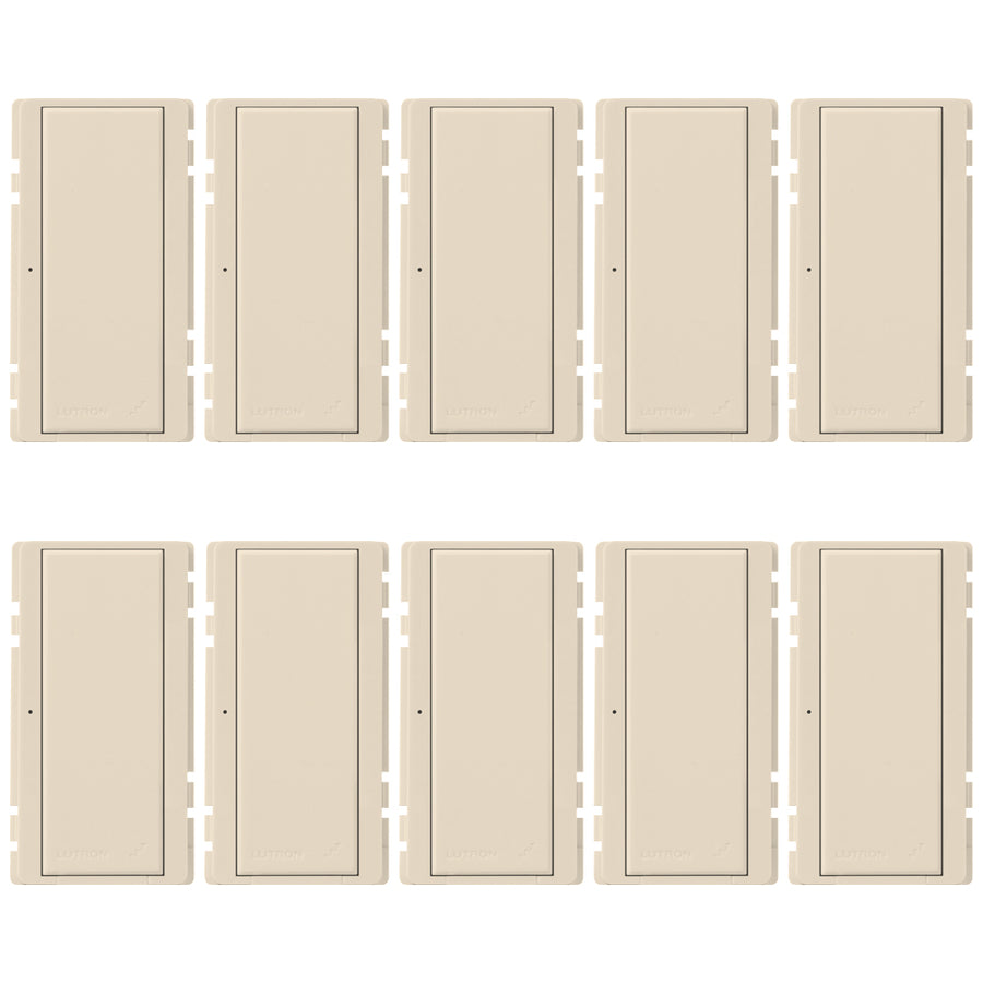 Lutron RadioRA 2 Replacement Button Kit, 10-Pack, Light Almond, RK-S-10-LA