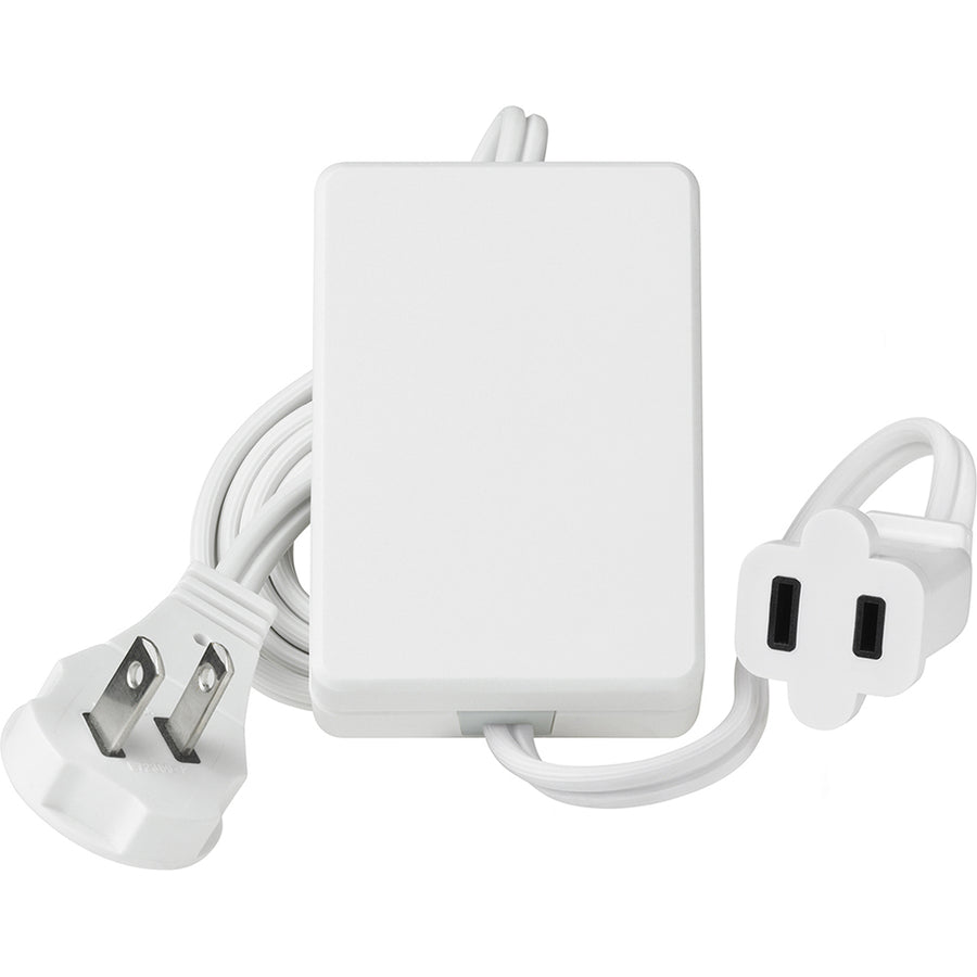 Lutron RF Plug-In Dimming Module, Works with RA2 Select/RA3 Systems, 300W/300VA, 120V, RR-3PD-1-SW, Snow