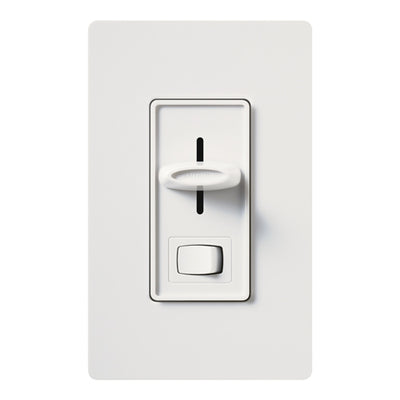 Lutron Skylark Dimmer, 1000W, Single-Pole, Preset, 120V, White, S-10P-WH