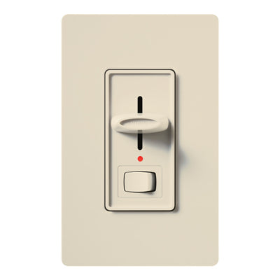 Lutron Skylark Dimmer, 1000W, Preset, Locator Light, Light Almond, S-10PNL-LA