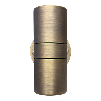 ABBA Lighting SCB05 Brass Wall Light, Accepts 2× MR16 12V Bulbs (sold separately), Cast Brass, Natural Brass, Dark Brass, SCB05
