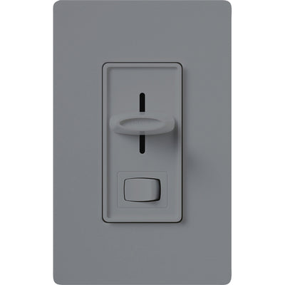 Lutron Skylark Electronic Low-Voltage Dimmer, 300W, Preset, Single-Pole, Gray, SELV-300P-GR