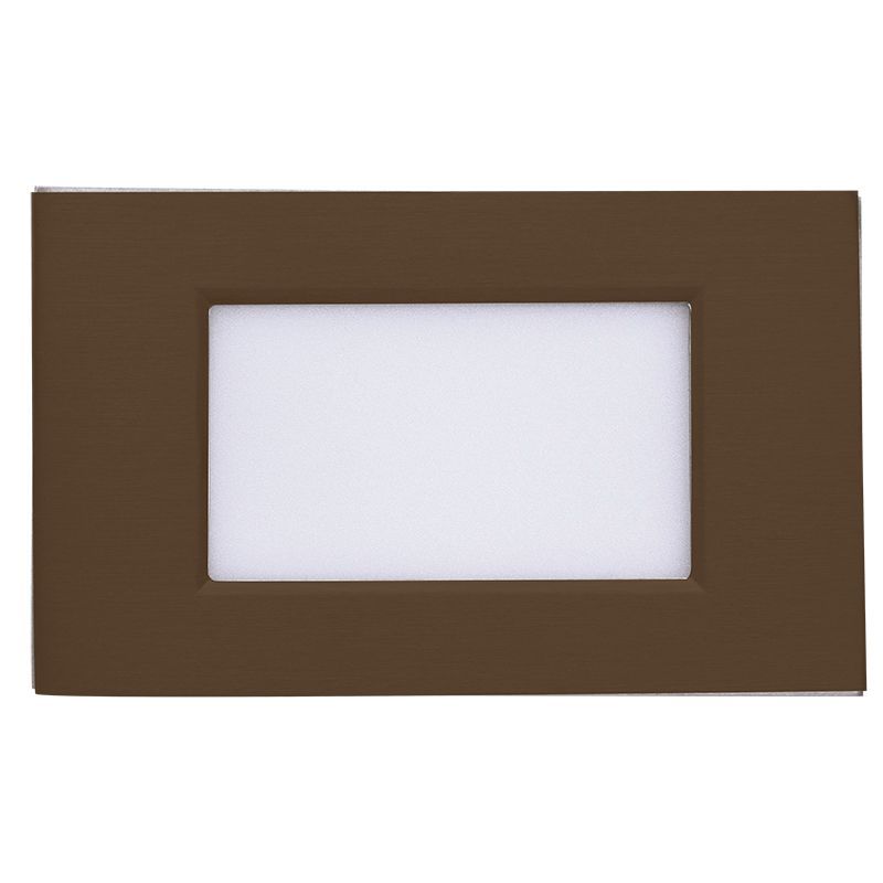 Westgate Model F - Selectable CCT LED Integrated Step Lights, 3.5W, 30K/40K/50K Oil-Rubbed Bronze, SLE-F-12V-MCT-ORB