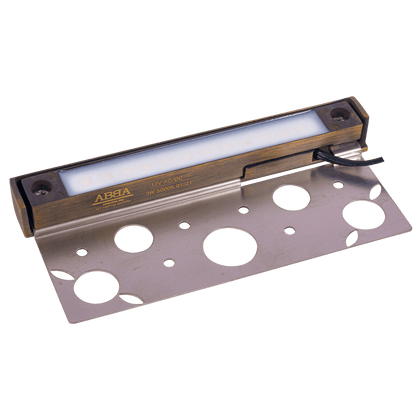 ABBA Lighting STB12 Integrated Brass Hardscape Edge Light, 3W, 12V, 3000K, 5000K, STB12