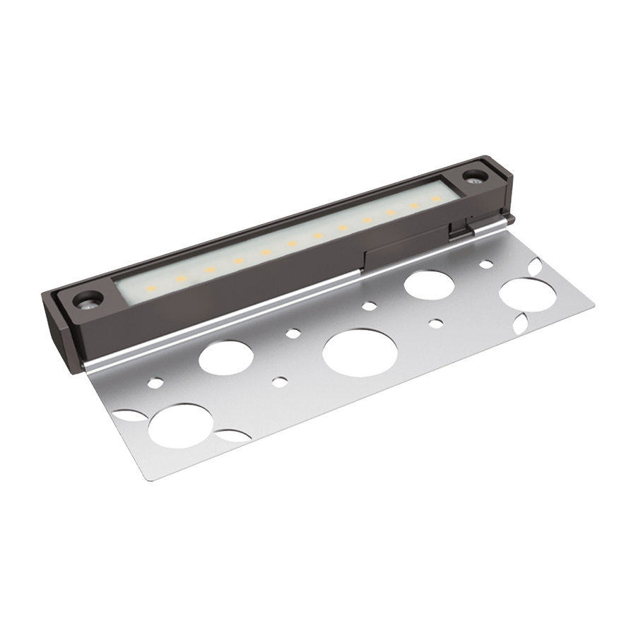 ABBA Lighting STB14 Integrated Aluminum Hardscape Edge Light, 3W, 12V, 3000K, 5000K, STB14
