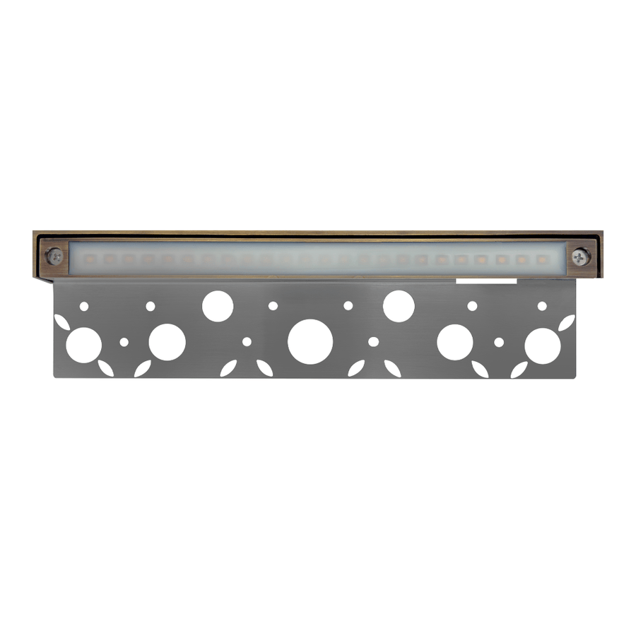 ABBA Lighting STB20 Hardscape/Edge Light, 12V, CCT Selectable, Cast Brass, Bronze, STB20