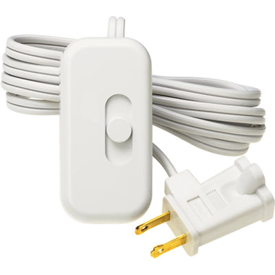 Lutron Credenza LED+ Plug-in Lamp Dimmer, Single Outlet, 100W LED, TTCL-100H-WH, White