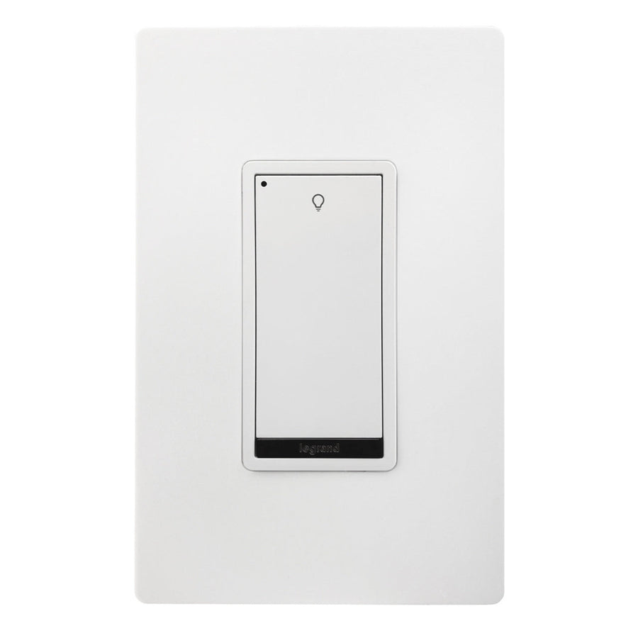 Wattstopper LMSW-210-W DLM Wired Standard Wall Switch, 1-Button, White