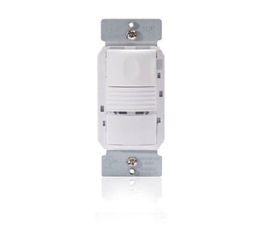 PIR Low Voltage Wall Switch Occupancy Sensor, 24V, White, PW-100-24-W