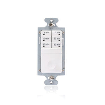 Wattstopper Time Switch, 7-Button Countdown, White, RT-50-W