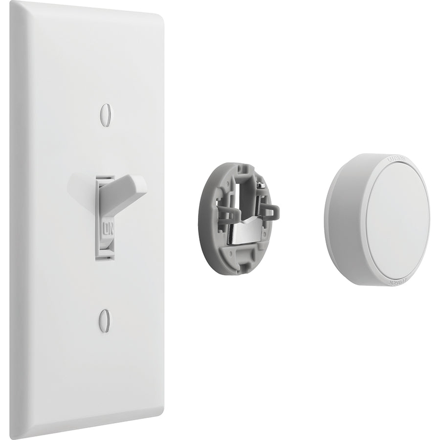 Lutron Aurora Smart Bulb Dimmer, Zigbee 3.0, Rotary, White, Z3-1BRL-WH-L0