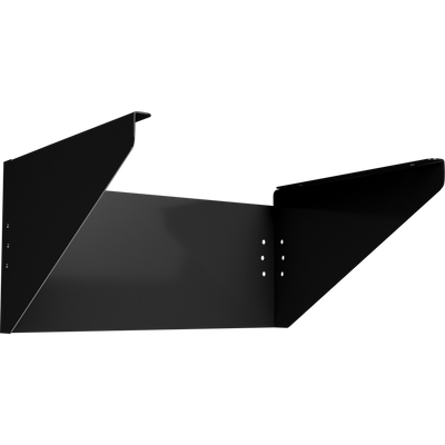 RAB Lighting A17 Reversible House Side Shield, Up to 150W, Black, A17-RHS-S/B