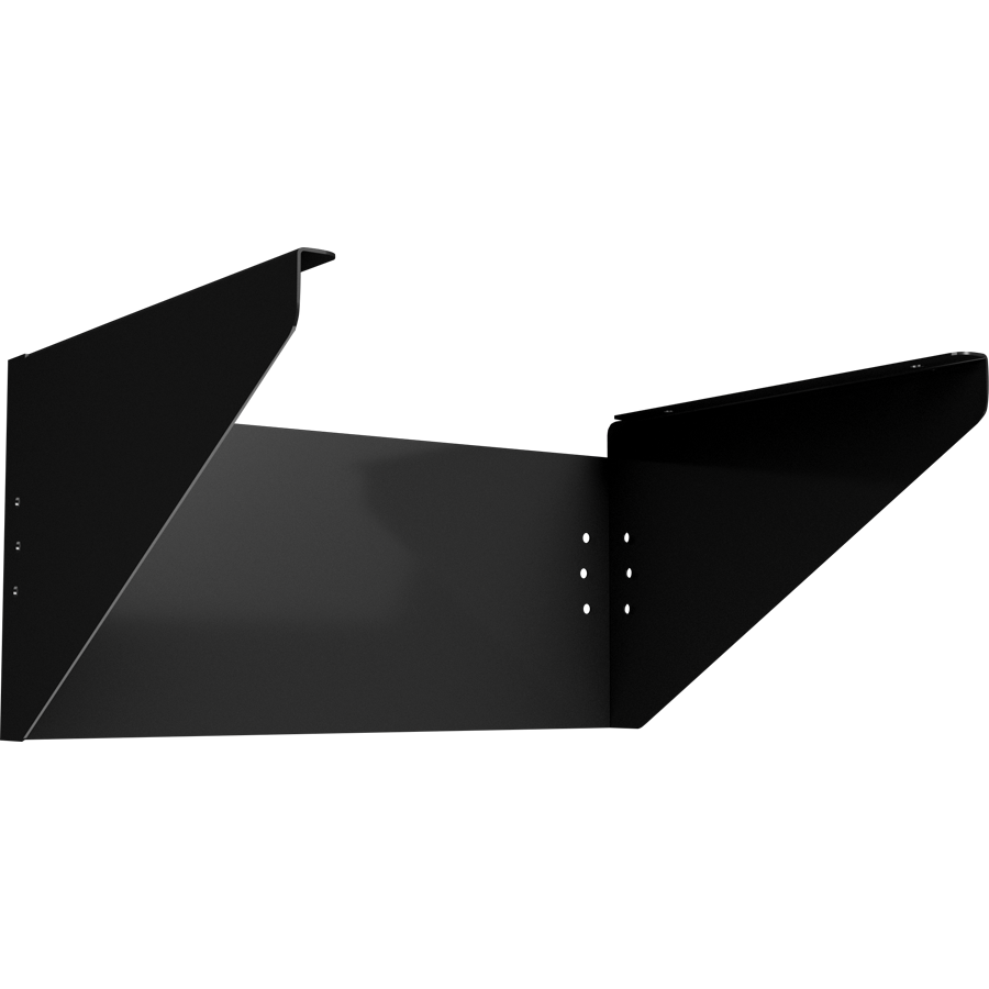 RAB Lighting A17 Reversible House Side Shield, Up to 150W, Black, A17-RHS-S/B
