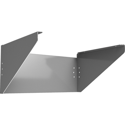 RAB Lighting A17 Reversible House Side Shield, Up to 150W, Roadway Gray, A17-RHS-S/RG
