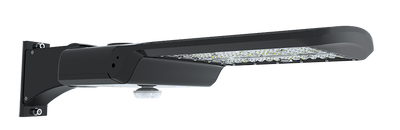 RAB Lighting A17 Ultra-Economy LED Area Light, Type III, 70 | 60 | 50W, CCT Selectable, Universal Pole Mount, Microwave Motion Sensor, 120-277V, A17-3T70/MVS