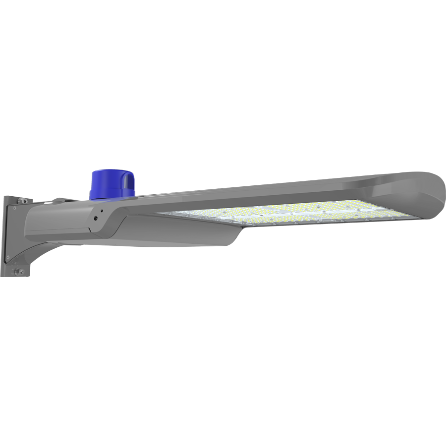 RAB Lighting A17 Area Light, 300/240/200W, CCT Selectable, 120-277V, Roadway Gray, A17XFU300RG