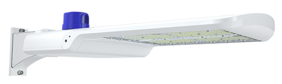RAB Lighting A17XFU LED Area Light, 200 | 240 | 300W, Type III, CCT Selectable, Twistlock Photocell, 120-277V, White, A17XFU300W
