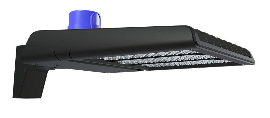 RAB Lighting A22 Field Adjustable LED Area Light, 150 | 120 | 100W, CCT Selectable, 15,009 thru 22,117 Lumens, Type III, Pole Mount, 120-277V, Bronze, A22-150X