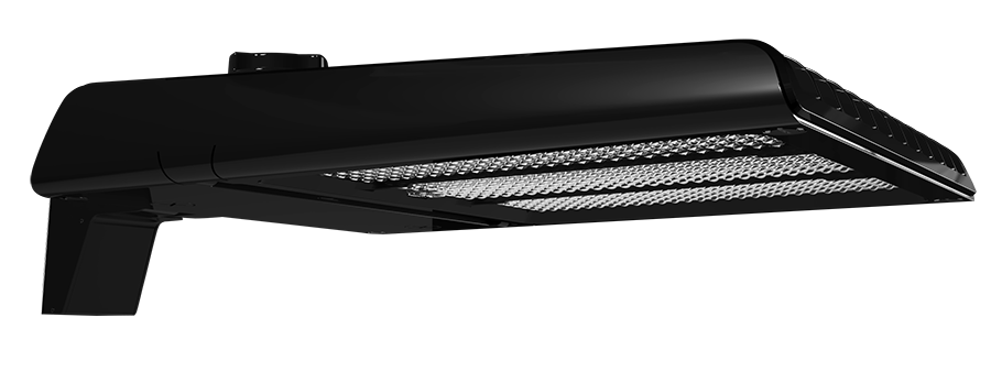 RAB Lighting A22 Field Adjustable LED Area Light, 320 | 280 | 250W, CCT Selectable, 34,478 thru 44,898 Lumens, Type III, Pole Mount, 120-277V, Black, A22-320B
