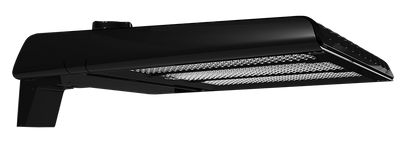 RAB Lighting A22 Area Light, 320/280/250W, CCT Selectable, Type II Pole Mount, Black, A22-2T320B