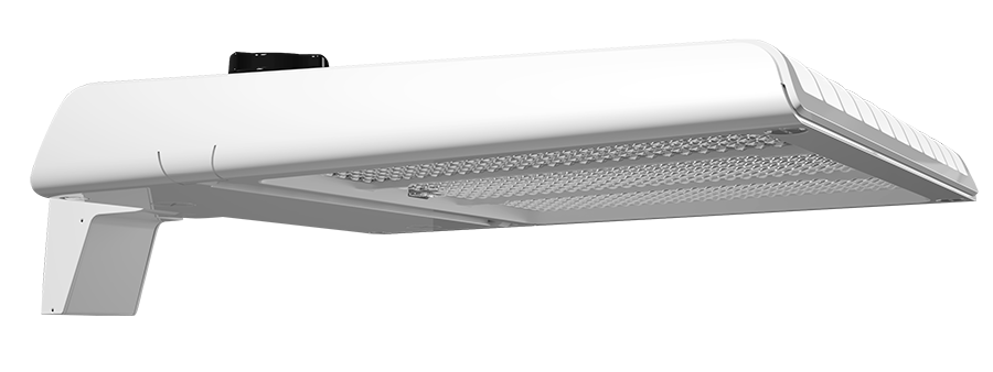 RAB Lighting A22 Field Adjustable LED Area Light, 320 | 280 | 250W, CCT Selectable, 34,478 thru 44,898 Lumens, Type III, Pole Mount, 120-277V, White, A22-320W