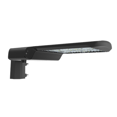 RAB Lighting A17 Ultra-Economy LED Area Light, Type III, 150 | 120 | 100W, CCT Selectable, Slipfitter Mount, Microwave Motion Sensor, 480V, A17-3T150SF/480/MVS