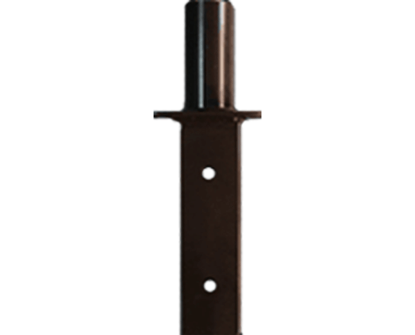RAB Lighting Pole Adaptor for 2 3/8" Tenon to 5" Square Pole, BAD5