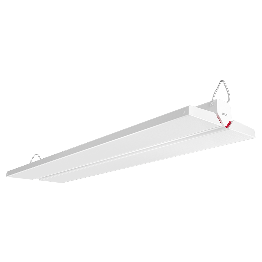 RAB Lighting AEROBAY M Field-Adjustable LED High Bay, 275W, 4K / 5K, 120-277V, ARM
