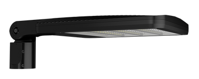 RAB Lighting ALED LED Area Light, Type II, Slipfitter Mount, 7-Pin Receptacle, 5000K, 10,592 thru 19,172 Lumens, 120-277V, Black, ALEDM2TSFB/7PR