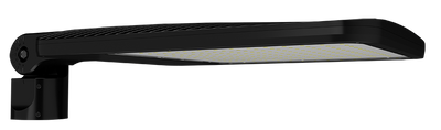 RAB Lighting ALED LED Area Light, Type V, Slipfitter Mount, 4000K, 44,916 thru 55,106 Lumens, 120-277V, Black, ALEDXL5TSFNB