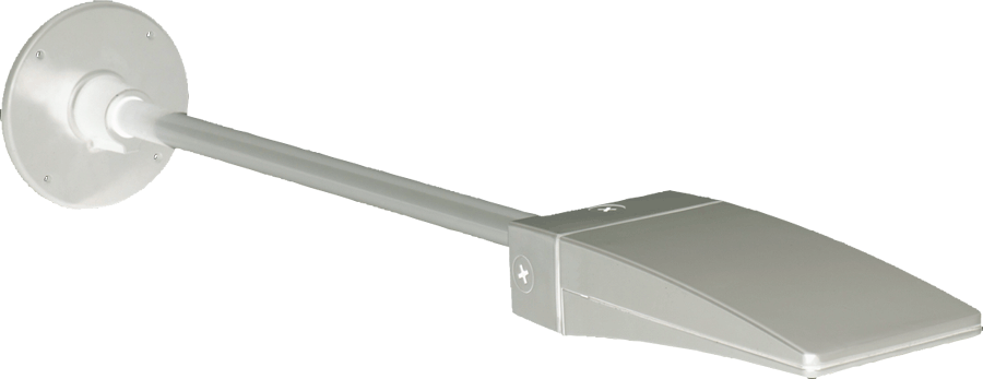 RAB Lighting 24" Mounting Arm for LED Wall Pack, White, ARM24W