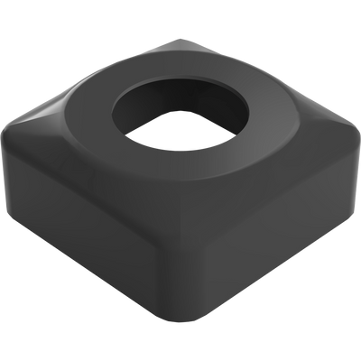 RAB Lighting Round Fiberglass Pole Base Cover, Bronze, BCK-CP-R