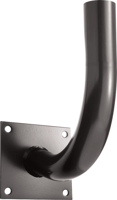 RAB Lighting Curved Slipfitter Bracket, Wall Mount, MCB