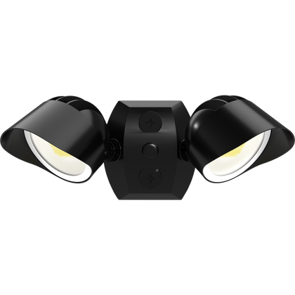 RAB Lighting Bullet Kit, 40/30/20W, CCT Selectable, 120V, Field-Adjustable, Black, BULLET2X20B