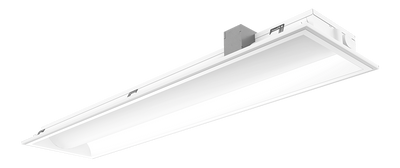 RAB Lighting C-SWISH 1x4 LED Troffer, 30W | 25W | 20W, CCT Selectable, BATTERY BACKUP, 120-277V, C-SWISH1X4/E