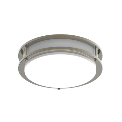RAB Lighting 16 Watt 12" Round CURV LED Surface Mount Light, Occupancy Sensor, CCT Selectable, 1,100 Lumens, 120-277V, CRVFAD-12R-16-9CCT-UNV-BN-MVS
