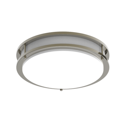 RAB Lighting 20 Watt 14" Round CURV LED Surface Mount Light, CCT Selectable, 1,400 Lumens, 120V, CRVFAD-14R-20-9CCT-120-BN