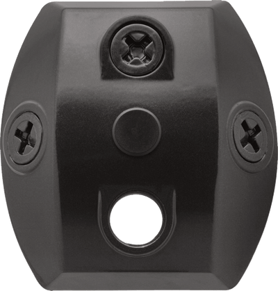 RAB Lighting Universal Weatherproof Mounting Plate, Black, CU4B