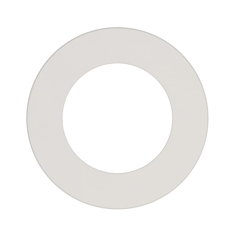 RAB Lighting Downlight Goof Ring 10"-12" For CRLEDFAQ, DL10-12GOOF-R-P-CRLEDFA