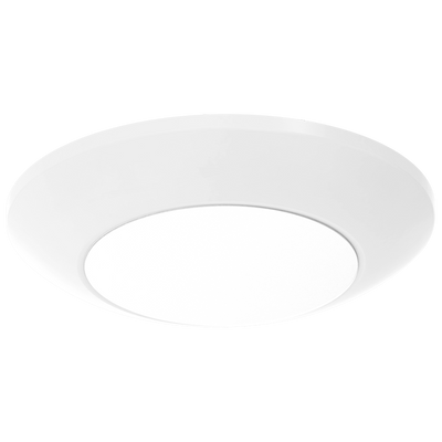 RAB Lighting DSK34 4" Round Economy LED Surface Mount, Lightcloud Blue, SmartShift, 10W, CCT Selectable, 700 Lumens, 120-277V, White, DSK34-4-LCB