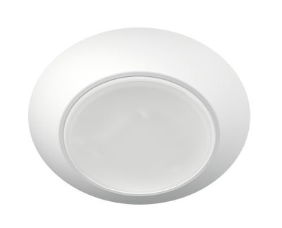 RAB Lighting 16 Watt 6" Round Economy LED Surface Mount, 4000K, 1,140 Lumens, 120V, DSK34-6R16940120WS